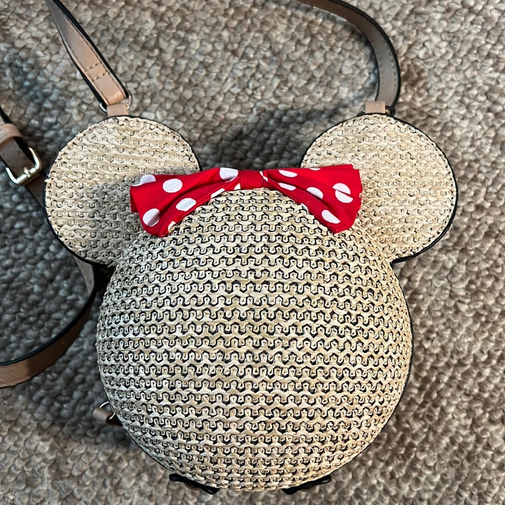 Disney wicker crossbody